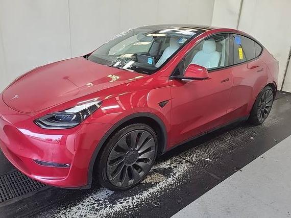 TESLA MODEL Y 2022 7SAYGDEF8NF546365 image